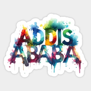 Addis Ababa Sticker